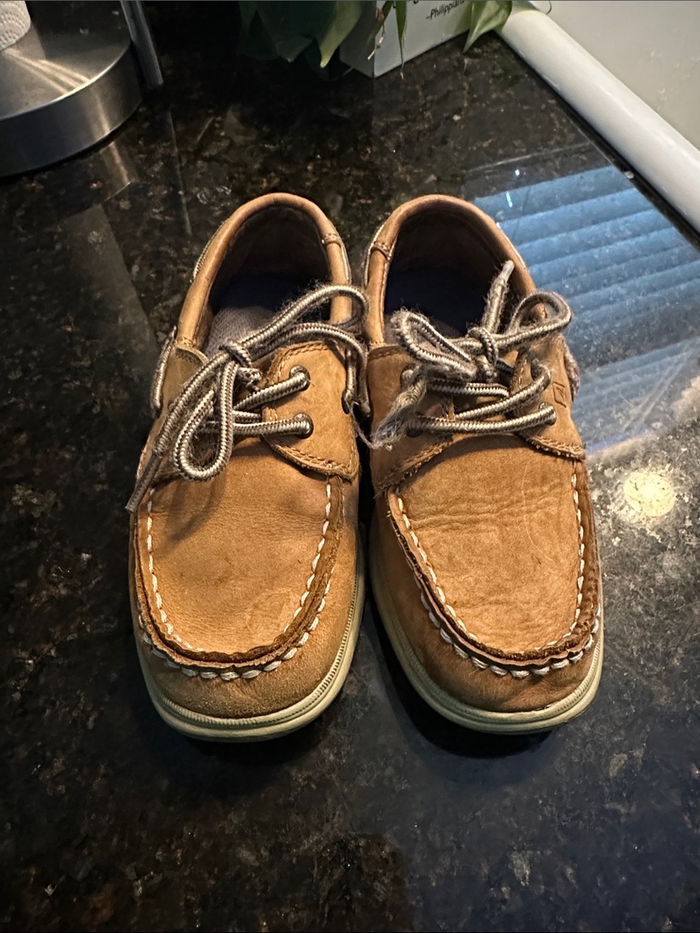 Sperry Kids Brown Boat Shoes